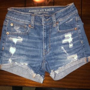 American eagle super stretch high rise